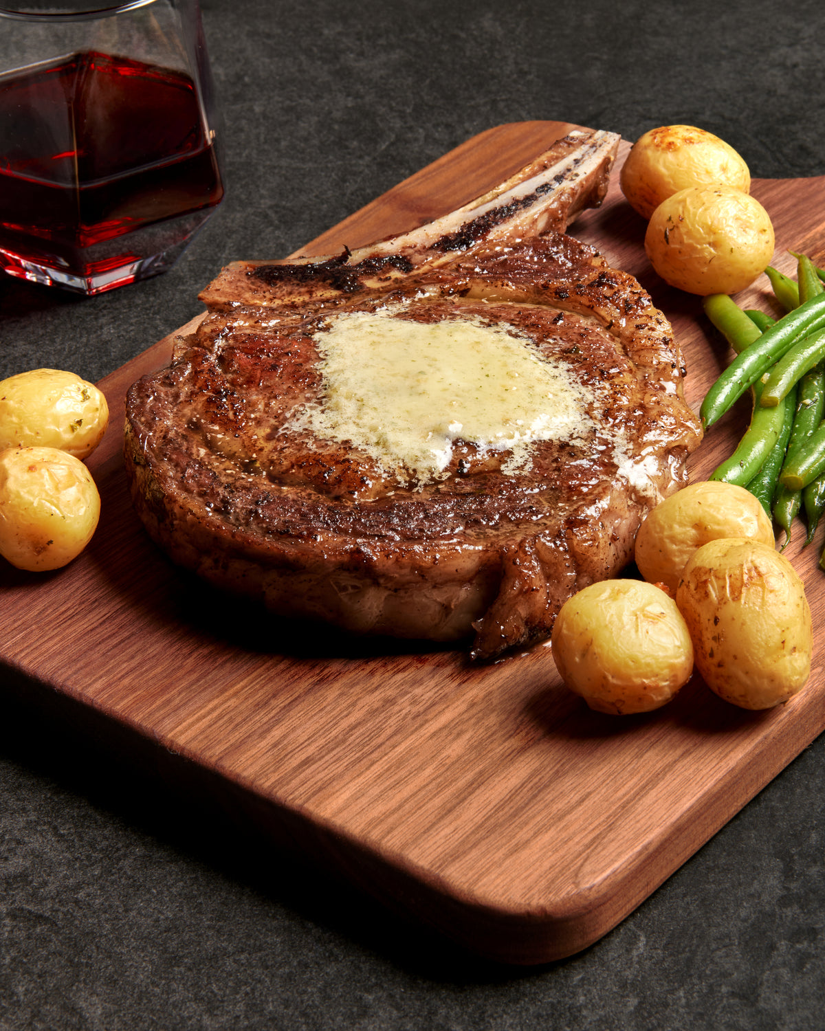 Bone In Ribeye Cowboy Cut | Four Sixes Ranch Brand Beef – Four Sixes ...