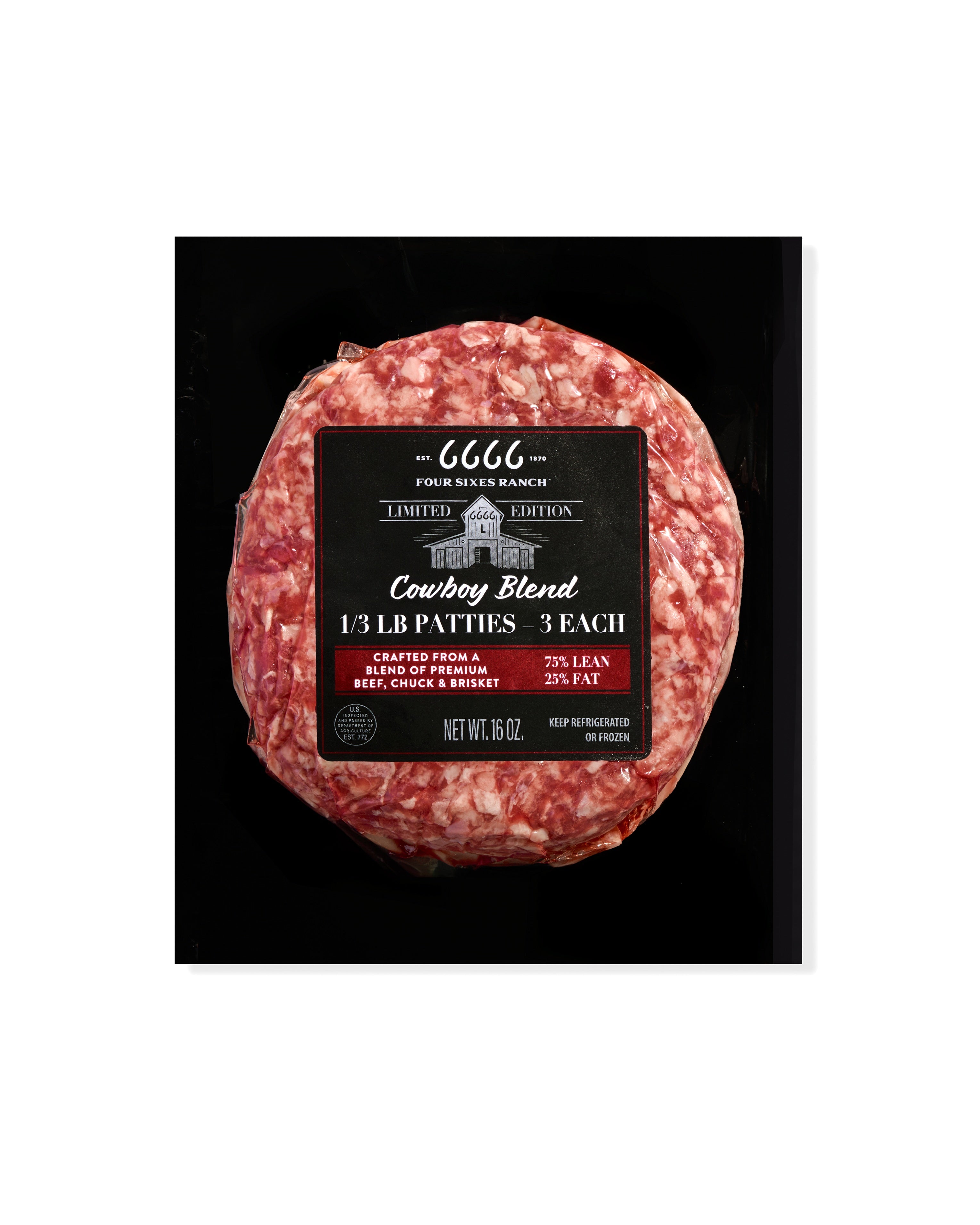 1/3 lb Patties