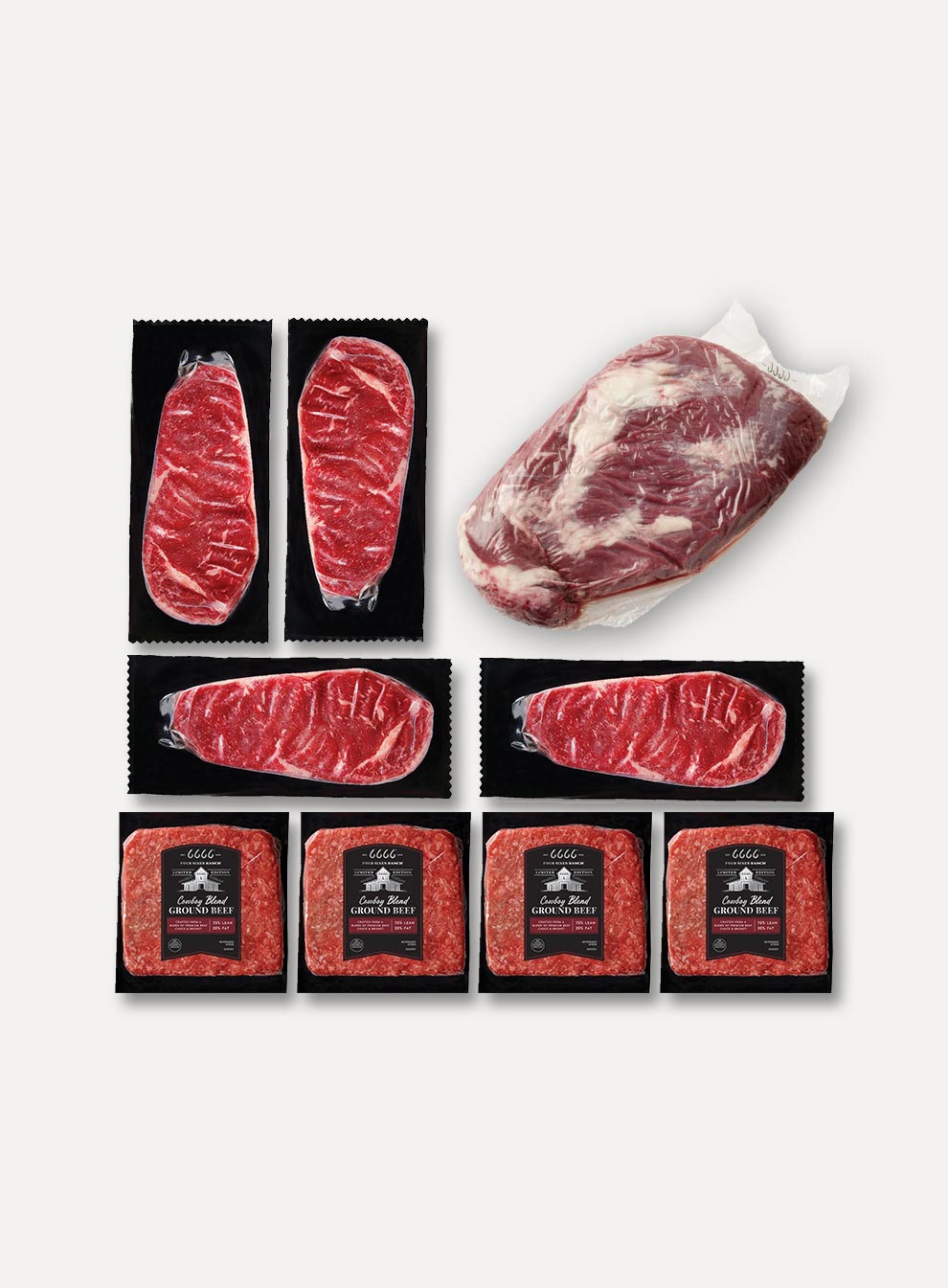 Shop All Steaks & Beef Products Online | Four Sixes® Ranch Brand
