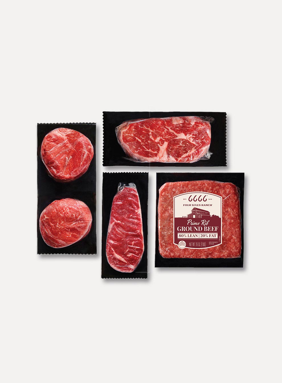 Ranch Sampler – Four Sixes® Ranch Brand Beef